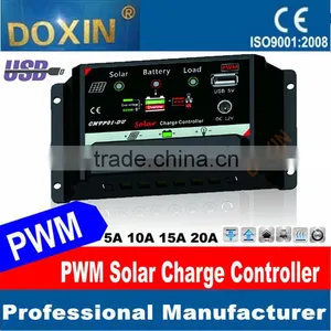 Stage Led Street Light Solar Charge Controller With USB&DC 15A (CMTP01-DU15A) thumbnail-1