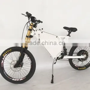 48V 350W off Road Stealth Bomber Electric Bicycle , Beach Cruiser Electric Bicycle, Men's Ebike thumbnail-6