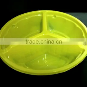 High Quality Take-away Food Container With Lid 3 Compartment thumbnail-4