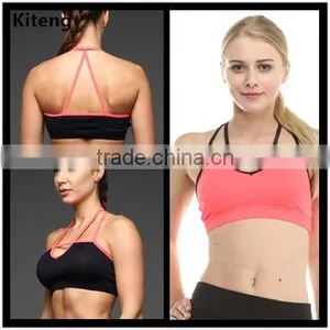 Kiteng 2016 High Quality Sport Bra With Wicking Fabric and Padding Office In United States thumbnail-1