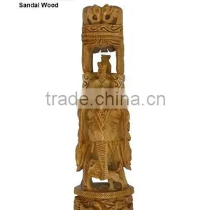 Ambabari Elephant Statues/antique Carving Elephant/antique Carved Wooden Elephants thumbnail-1