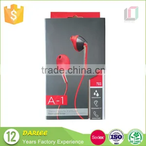 Hot Sale Magnetic Closure Clamshell Packaging Headset Earphones Box thumbnail-4