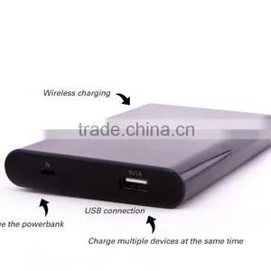 Stylish 7000mAh Qi Wireless Power Bank For Mobile Phones Tablets---Perfect Christmas Gift/Promotional Products thumbnail-2