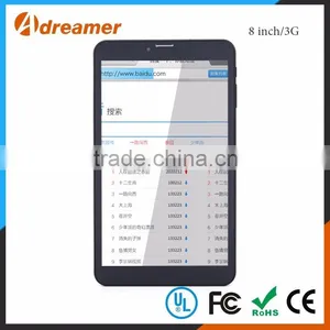 2016 Christmas Gift Quad Core Dual-camera 1280*800px 8 Inch 3G Tablet pc thumbnail-2