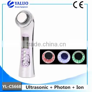 YALO 5 in 1 Skin Renewal Ultrasound Photon Ion Vibrating Beauty Machine thumbnail-1