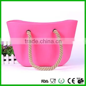 2016 High Quality Silicone Lady Custom Handbag for Sale thumbnail-2