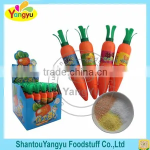Carrot Shape Candy Fruit Flavors Powder Candy thumbnail-2