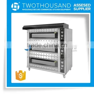 Gas, 3 Decks, 12 or 9 Trays, Gas Oven thumbnail-2