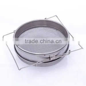 Food Grade Stainless Steel Double Honey Strainer / Filter / Sieve thumbnail-2