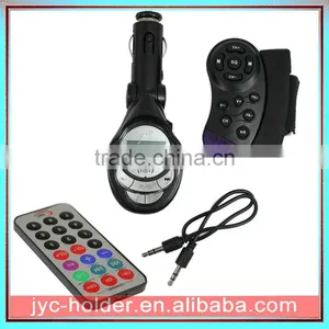 Car MP3 Player Modulator FM Transmitter With USB SD MMC Slot thumbnail-1