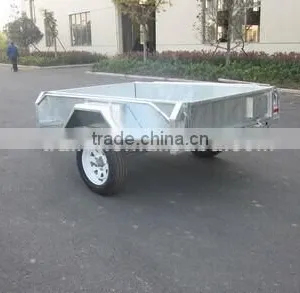 8x5ft 2.5mm Chequer Plate Floor Stronger Full Welded Box Trailers thumbnail-2