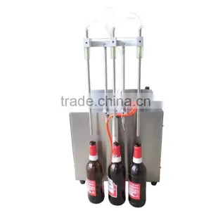 Semi Automatic Customized Bottom up 3 Heads Liquid Soap Filling Machine thumbnail-3