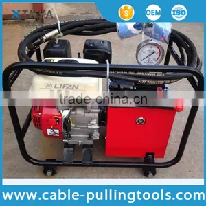 Super High Pressure Double Speed Gasoline/petrol Hydraulic Pump Station thumbnail-2