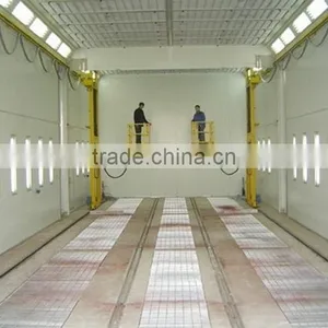 Infrared Bus Painting Room Large-scale Electrical Spray Booth For Sale 14m Length thumbnail-4