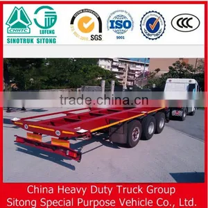 Trucks and Trailers , 3 Axle Skeleton Semi Trailer Container Chassis thumbnail-5