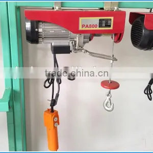 High Power 1000kg Electric Mini Hoist With Long Working Time Motor thumbnail-6