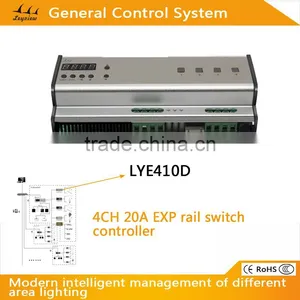 AC Power Rail 4CH 5A High Quality Dmx512 Light Controller thumbnail-3