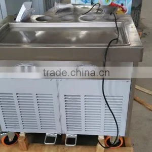 Rainproof Fry Ice Cream Roll Machine Cart/small Fried Icecream Machine thumbnail-1