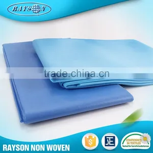 Cheap Price Disposable Waterproof Non Woven Bedsheet, Bed Cover, Bed Sheet Set thumbnail-1