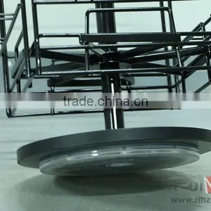 4-side Solid Metal Rotating Business Card Display Rack thumbnail-3