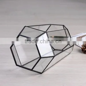 Wholesale Air Planter Hanging Decorative Glass Geometric Terrarium Glass Terrarium Container thumbnail-2