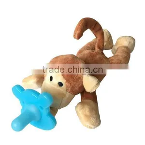 Plush Animal Pacifier and Teether Holder thumbnail-4