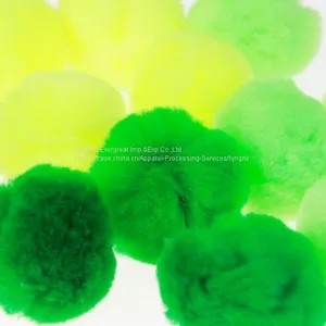 Green DIY Polypropylene Pompom thumbnail-2
