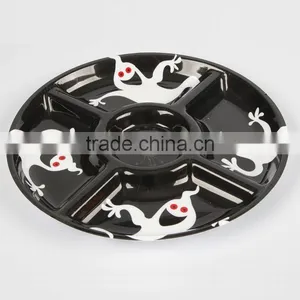 Customed Halloween Divided Plates Free Microwave Dinner Plates thumbnail-2