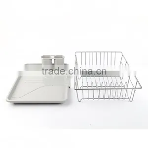 Kitchen Use Stainless Steel Kitchen Dish Drying Rack Draining Dish Rack thumbnail-4