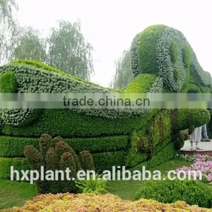Small Sculpture Aritificial Green Sculpture Plastic Fake Plant Artificial Sculpture Artificial Plastic Fake Statue thumbnail-2