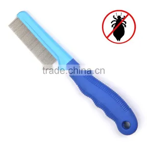 Master Grooming Tools Soft Rubber Grip Nit Comb Flea Comb thumbnail-1