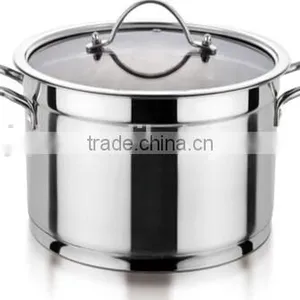 Stainless Steel Induction Bottom Soup Pot 24cm thumbnail-4