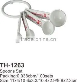 Plastic Measuring Spoon Set thumbnail-1