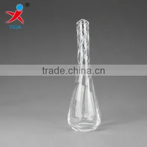 Home Clear Transparent Glass Vase/Other Copper Grass Plants Hang Bottle Hydroponic Flower Pot thumbnail-1