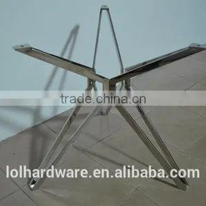 Stainless Steel Base Glass Coffee Table thumbnail-5