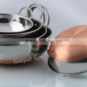 Stainless Steel Balti Dish thumbnail-1