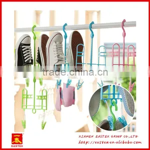 Wind-proof and Professional Shoes and Socks Hanger Hook Rack thumbnail-4