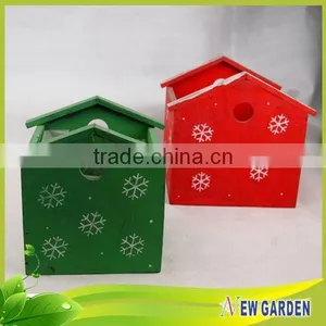 China Supplier Mini Size Clay Pot ,House Shape Red and Green Planter thumbnail-3