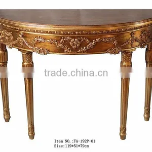 Hand Painted Furniture Images Antique Console Table thumbnail-2