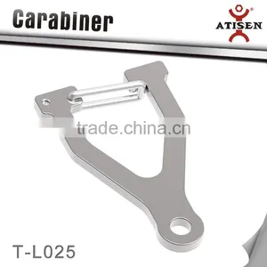 Lucky New Flat Stainless Steel Letter Shaped Carabiner Promotion thumbnail-1