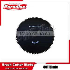 Garden Tools Parts Universal 80 Teeth Alloy Brush Cutter Blade thumbnail-1
