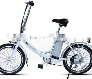 20 Inch Fashionable CE Foldable Electric Folding Bike for Women thumbnail-1