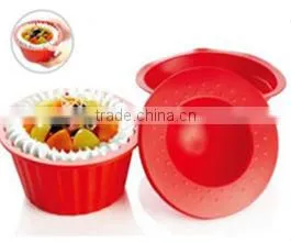 3pc Silicone Cake Mold Set thumbnail-1