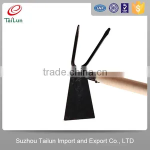 A3 Steel Head Long Wooden Handle Fork Hoe thumbnail-1