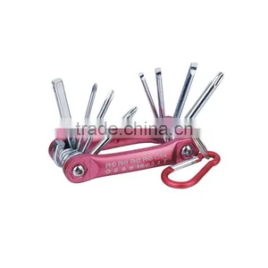 8pcs Curve Key Set(17073 Folding Wrench Set, Wrench, Multifunction) thumbnail-1