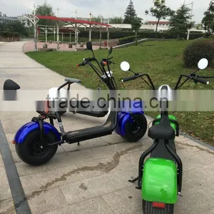 2016 Popular Harley Style Electric Scooter With Big Wheels Fashion City Scooter Citycoco thumbnail-5