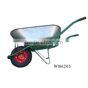 WANTAI Powder Coating Building Equipment Garden Mini Wheelbarrow/75l Plastic Wheelbarrow thumbnail-5