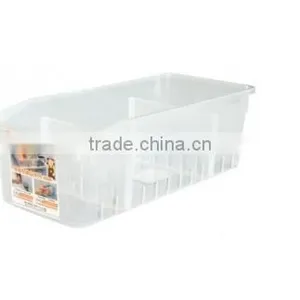 Plastic Fridge Divide Organizer Storage Box thumbnail-3