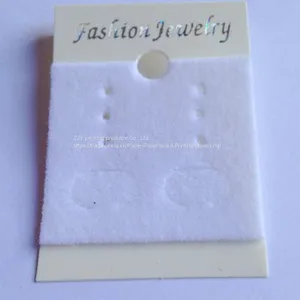 PVC Earing Card With Flocking thumbnail-1