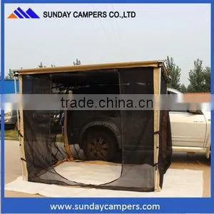 4WD Car Accessories Easy Folding Canvas Car Awning for Sale thumbnail-3
